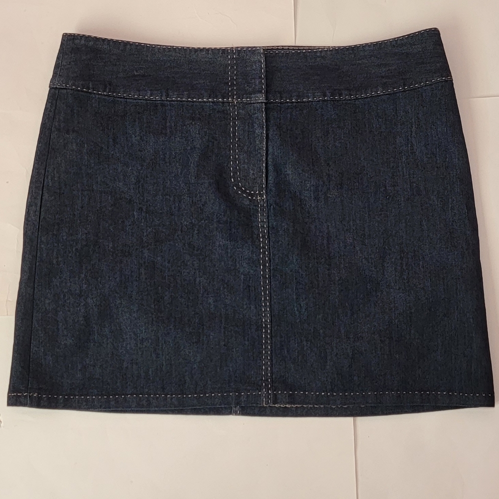 Kenneth Cole Reaction Denim Mini Skirt/  10.